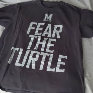 University of Maryland Fear the Turtle tshirt